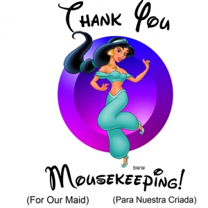 Mousekeeping Thank You - Jasmine