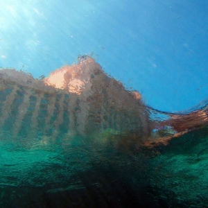 Atlantis from underwater