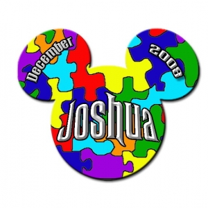 Joshua Autism Mickey Head