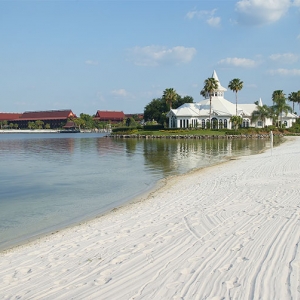 GF Wedding pavilion and beach