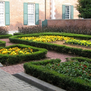 Garden in American pavillion