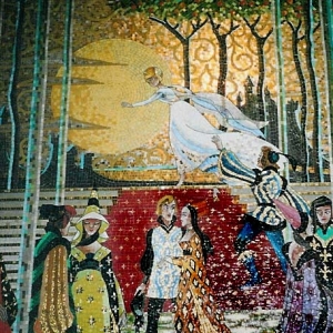 Mosaic at the castle
