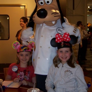 Em & Ash at Chef Mickey's