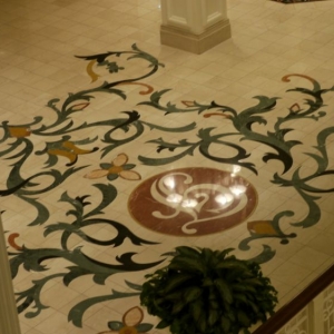 Detail of GF floor
