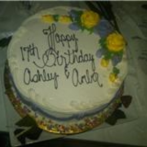 Ashely and Amber's Birthday Cake