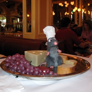 Remy in the EPCOT France restaurant
