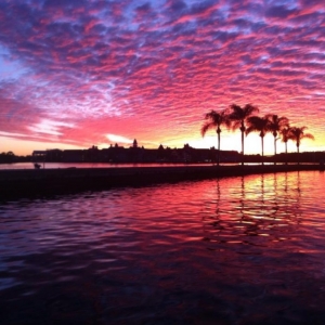 Grand Floridian sunset