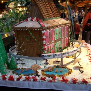 Gingerbread House at Polynesian Resort