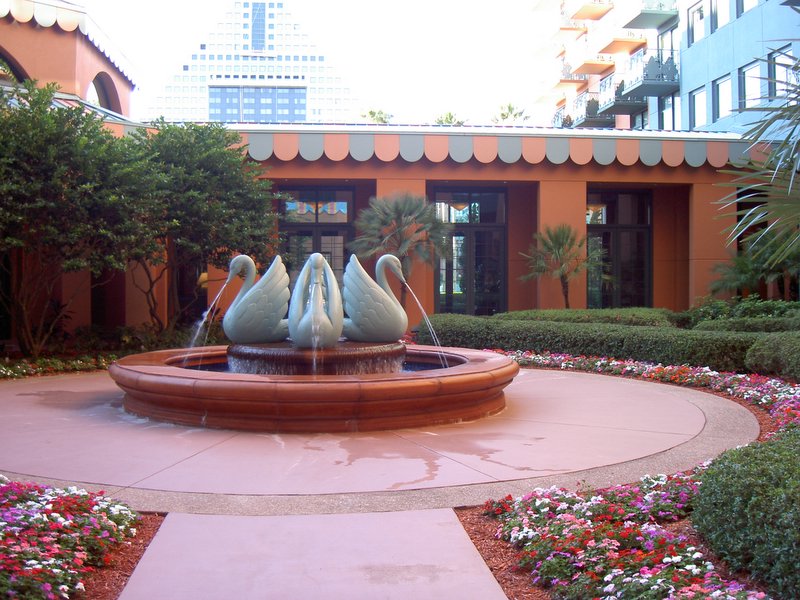 east courtyard
