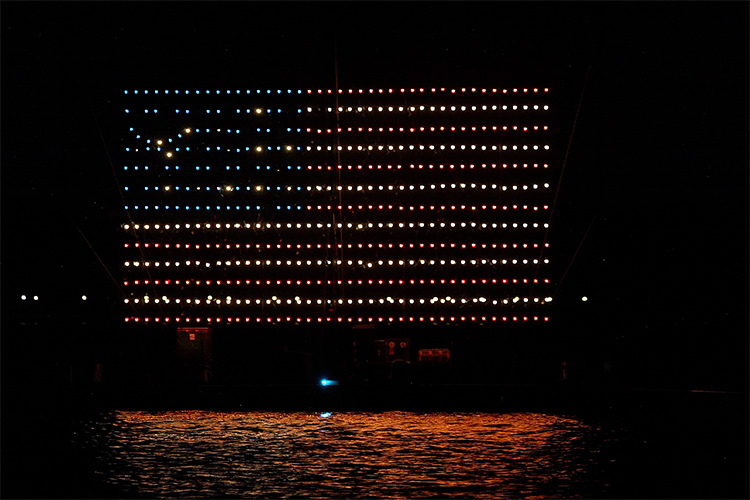 Electrical Water Pageant - Flag