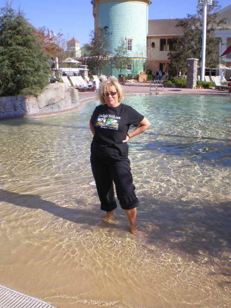 Grandma at the SSR Pool
