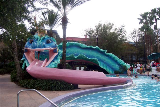POFQ serpent pool slide.