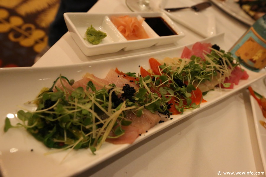 Yuzu-marinated Sashimi