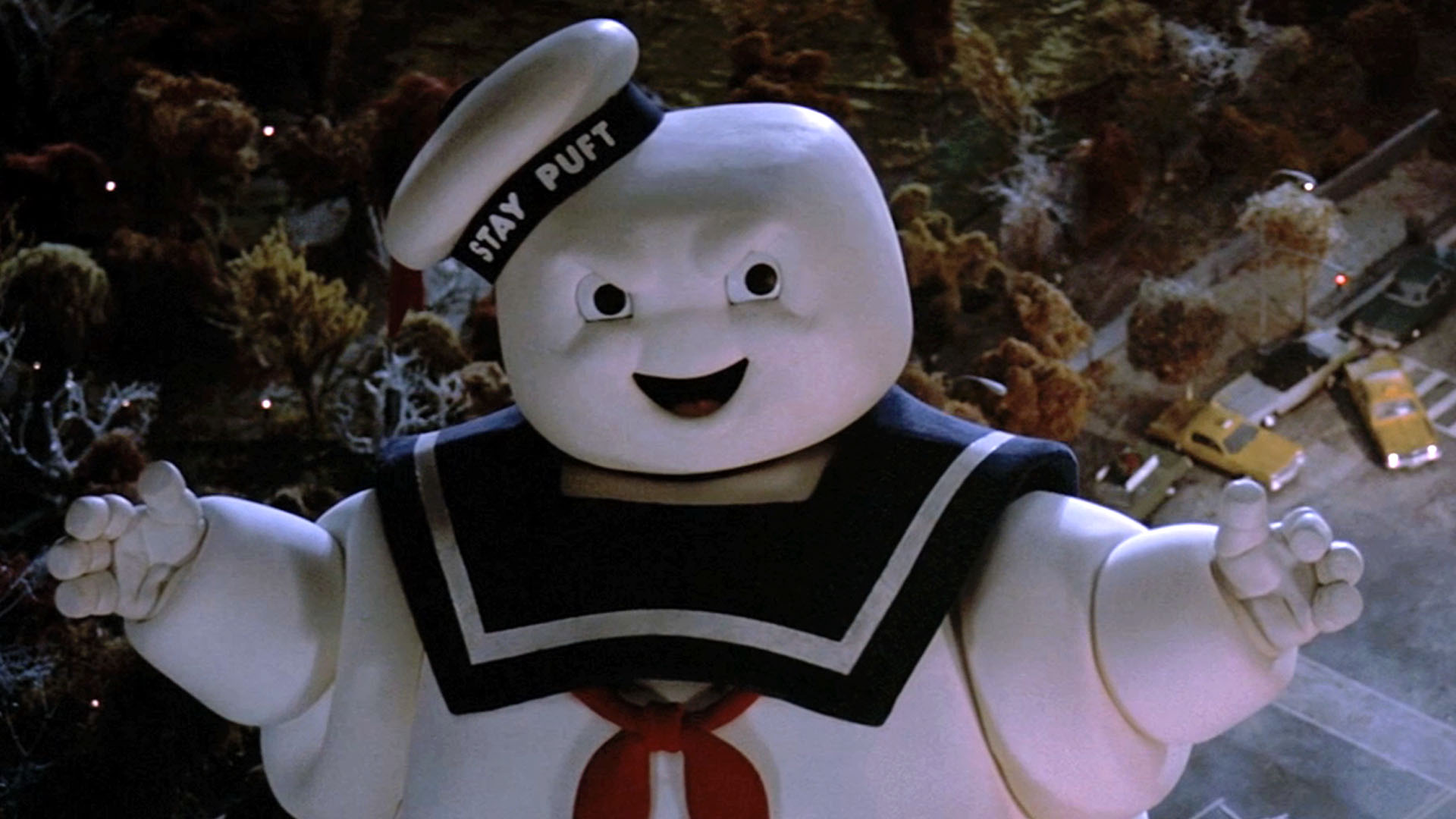 Image result for ghostbusters 1984 stay puft marshmallow man